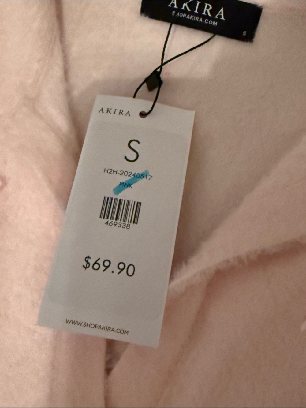 AKIRA Bow Down Mini Dress in Pink - Picture 13 of 13